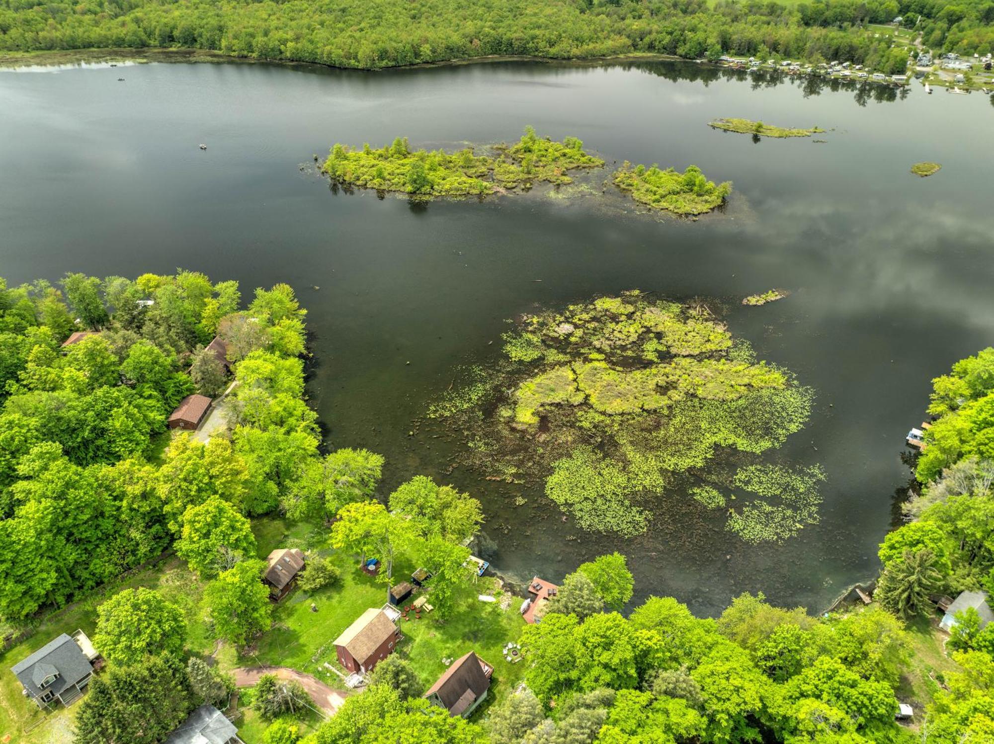 Lakefront A-Frame, Dock, Kayaks, Fire Place Lake Ariel Exterior foto